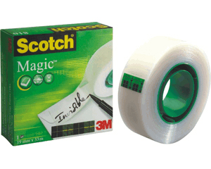 Lmlente 19mm*33m, 3M SCOTCH MAGIC MAGIC TAPE 810